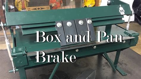 make a box with a metal brake|how to cut sheet metal box.